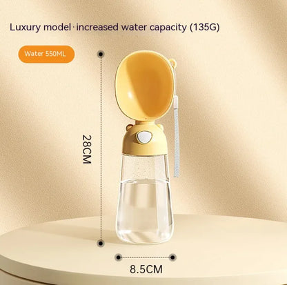 Hidrata con Botella Portable para Perros