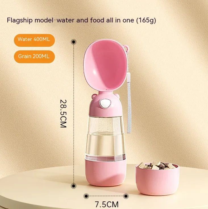 Hidrata con Botella Portable para Perros